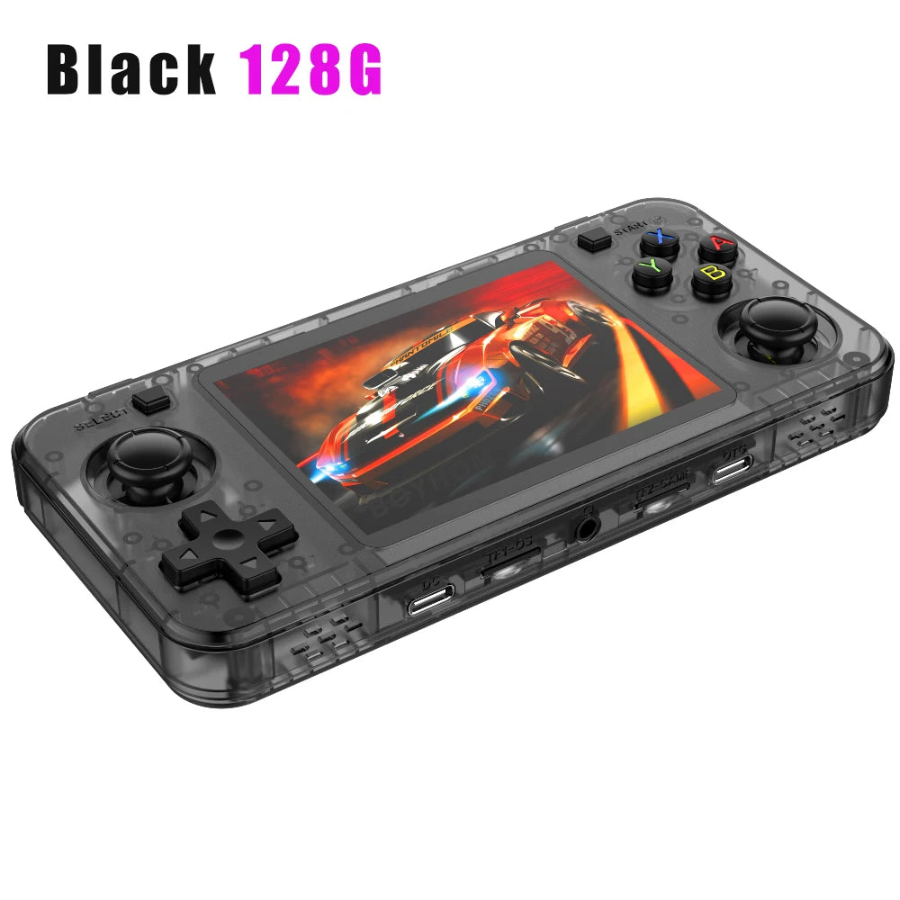 BOYHOM R36H Retro Handheld Game Console – 3.5" IPS Screen, Open-Source Linux, 10,000+ Classic Games, Portable Gaming Device for Kids & Adults
