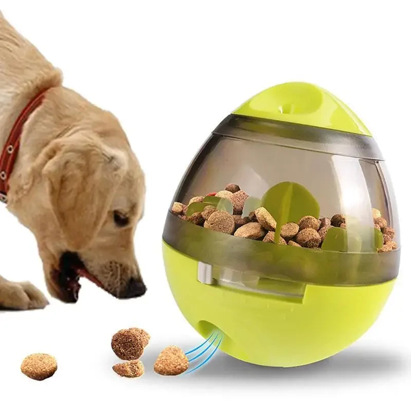 Interactive Cat IQ Treat Ball - Smart Food Dispenser Puzzle Toy for Mental Stimulation & Training - Slow Feeder for Indoor Cats with Adjustable Difficulty Levels
