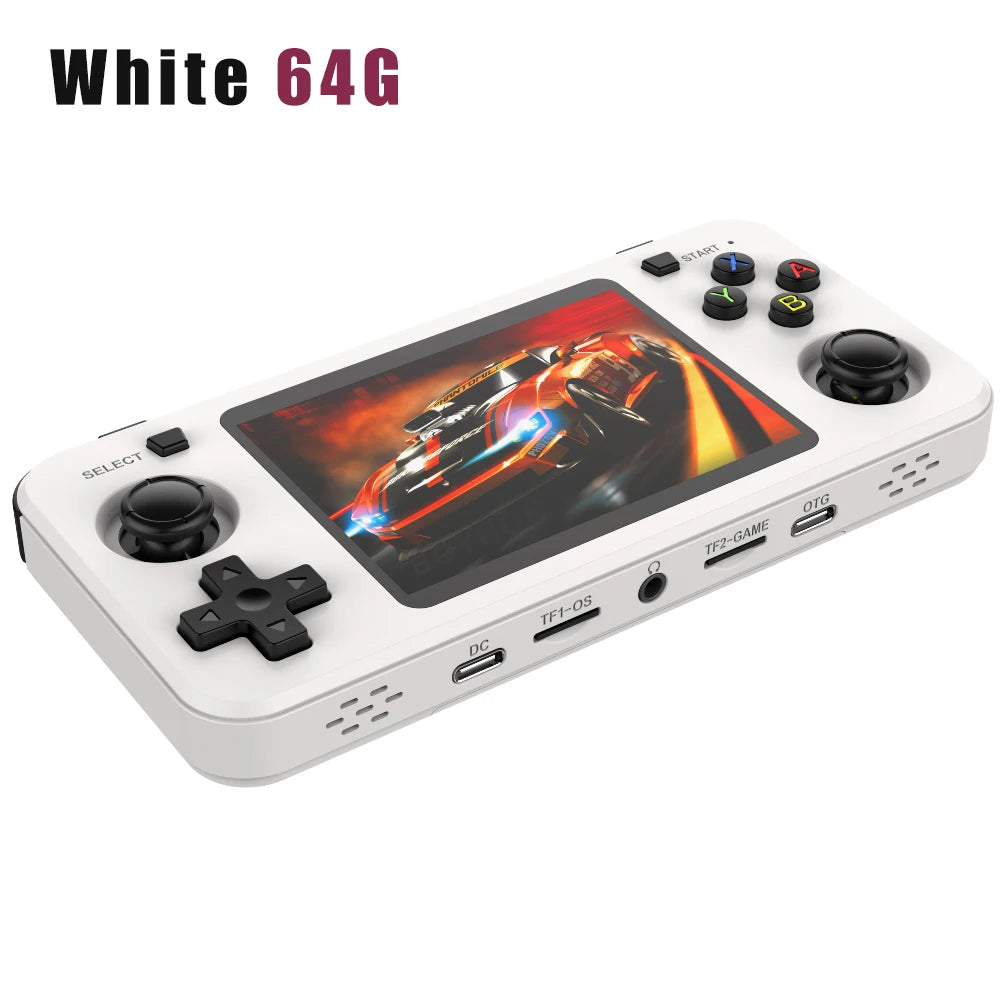 BOYHOM R36H Retro Handheld Game Console – 3.5" IPS Screen, Open-Source Linux, 10,000+ Classic Games, Portable Gaming Device for Kids & Adults