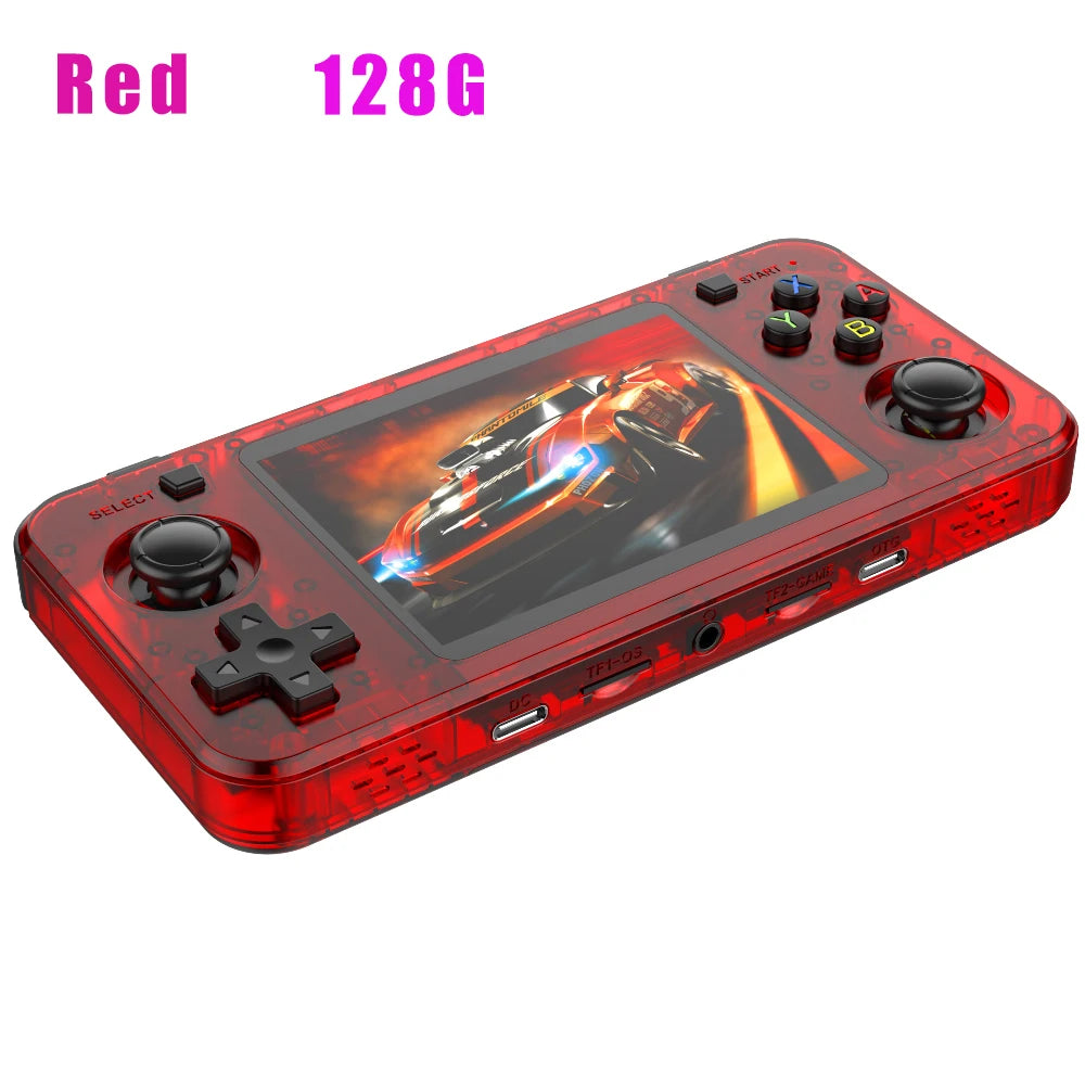 BOYHOM R36H Retro Handheld Game Console – 3.5" IPS Screen, Open-Source Linux, 10,000+ Classic Games, Portable Gaming Device for Kids & Adults