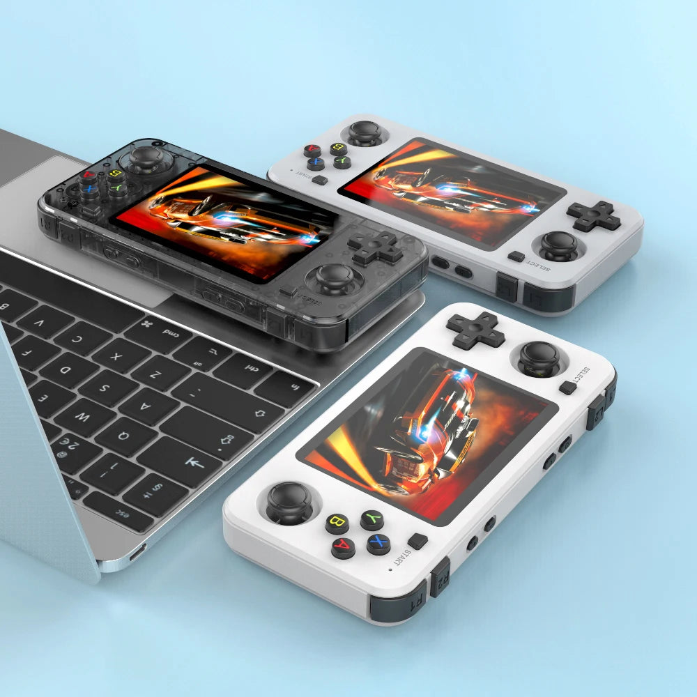BOYHOM R36H Retro Handheld Game Console – 3.5" IPS Screen, Open-Source Linux, 10,000+ Classic Games, Portable Gaming Device for Kids & Adults