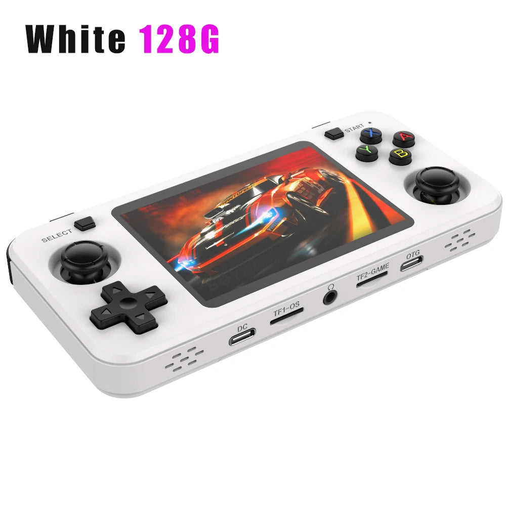 BOYHOM R36H Retro Handheld Game Console – 3.5" IPS Screen, Open-Source Linux, 10,000+ Classic Games, Portable Gaming Device for Kids & Adults