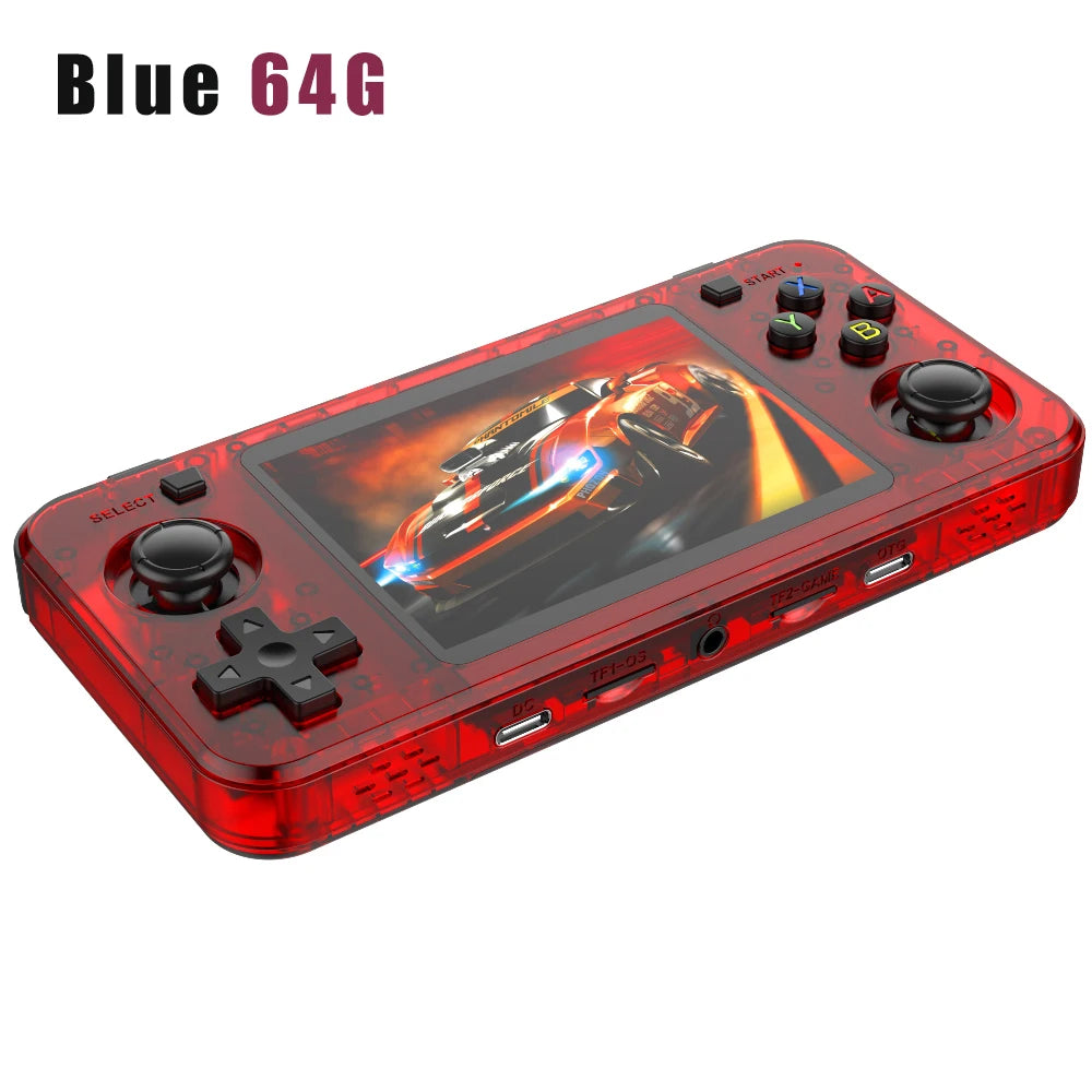 BOYHOM R36H Retro Handheld Game Console – 3.5" IPS Screen, Open-Source Linux, 10,000+ Classic Games, Portable Gaming Device for Kids & Adults