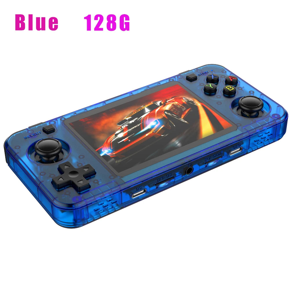 BOYHOM R36H Retro Handheld Game Console – 3.5" IPS Screen, Open-Source Linux, 10,000+ Classic Games, Portable Gaming Device for Kids & Adults