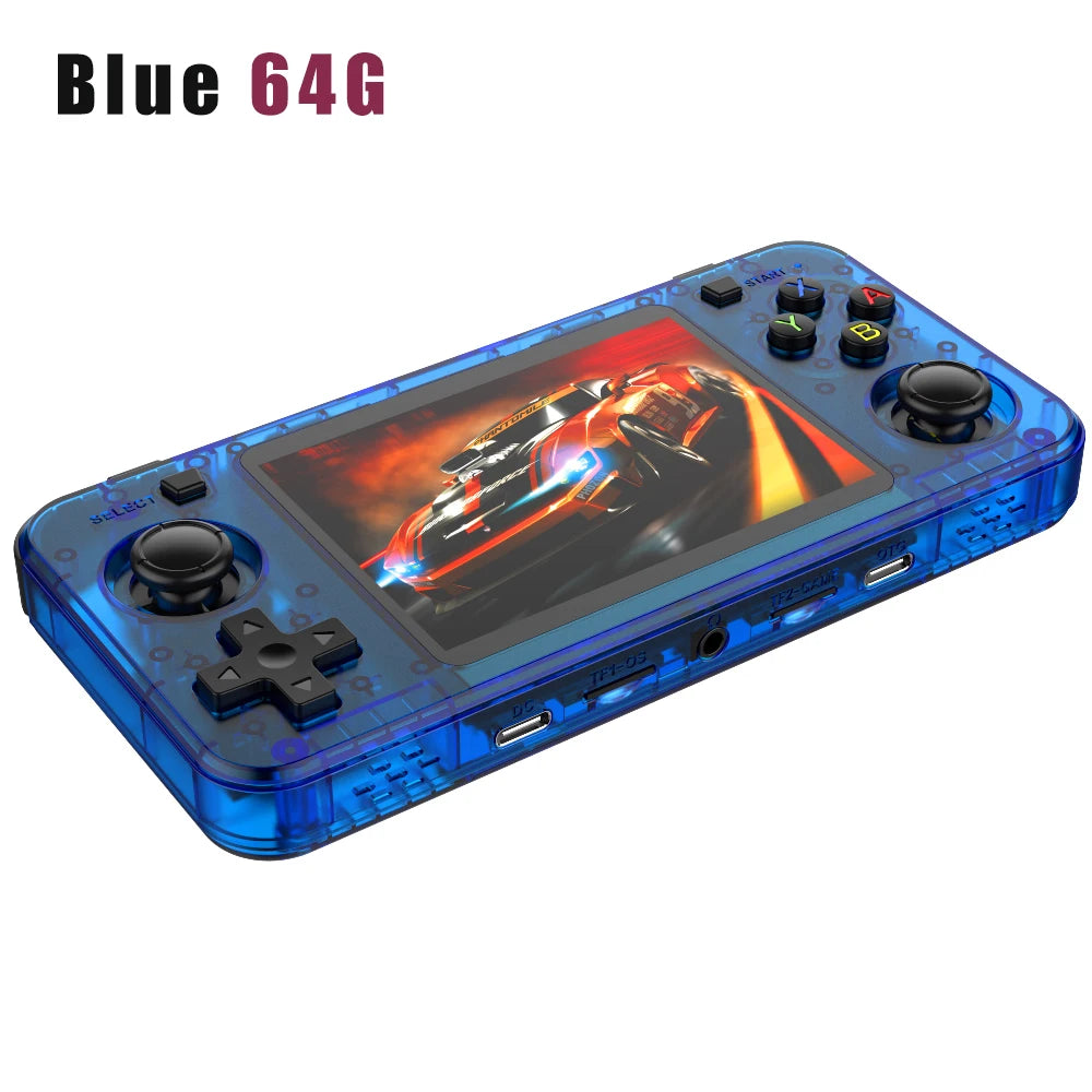 BOYHOM R36H Retro Handheld Game Console – 3.5" IPS Screen, Open-Source Linux, 10,000+ Classic Games, Portable Gaming Device for Kids & Adults