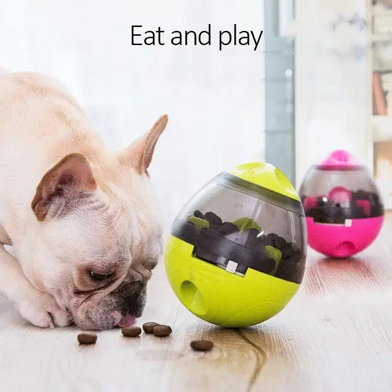 Interactive Cat IQ Treat Ball - Smart Food Dispenser Puzzle Toy for Mental Stimulation & Training - Slow Feeder for Indoor Cats with Adjustable Difficulty Levels