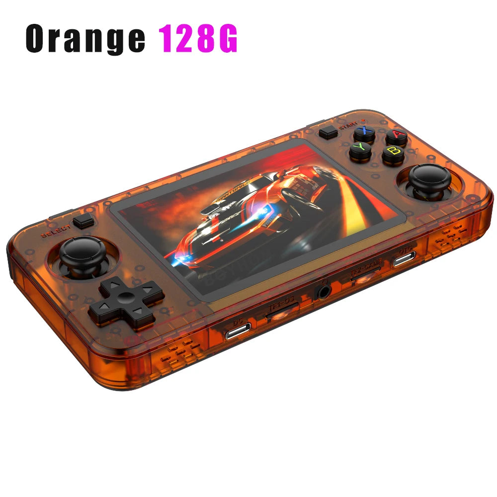 BOYHOM R36H Retro Handheld Game Console – 3.5" IPS Screen, Open-Source Linux, 10,000+ Classic Games, Portable Gaming Device for Kids & Adults