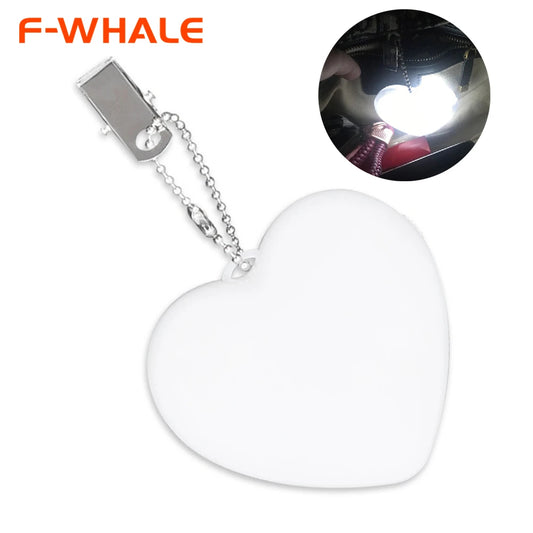 Heart-Shaped LED Purse Light - Touch Sensor Handbag Lamp with Keychain | Romantic Gift for Women, Mothers & Best Friends